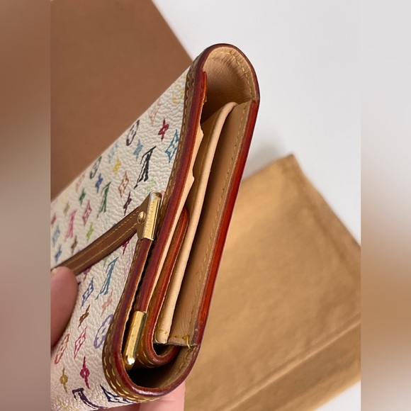 SOLD LOUIS VUITTON Porte Tresor International Monogram Multicolore Canvas Wallet - Picture 3 of 8